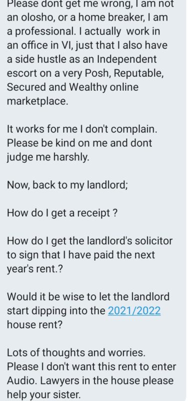 'My landlord deducts N90k from my rent anytime he sleeps with me' - Lekki slay queen