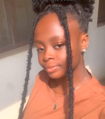 “Everyone needs to see this” – Young lady shares transformation after traveling on dusty road using okada