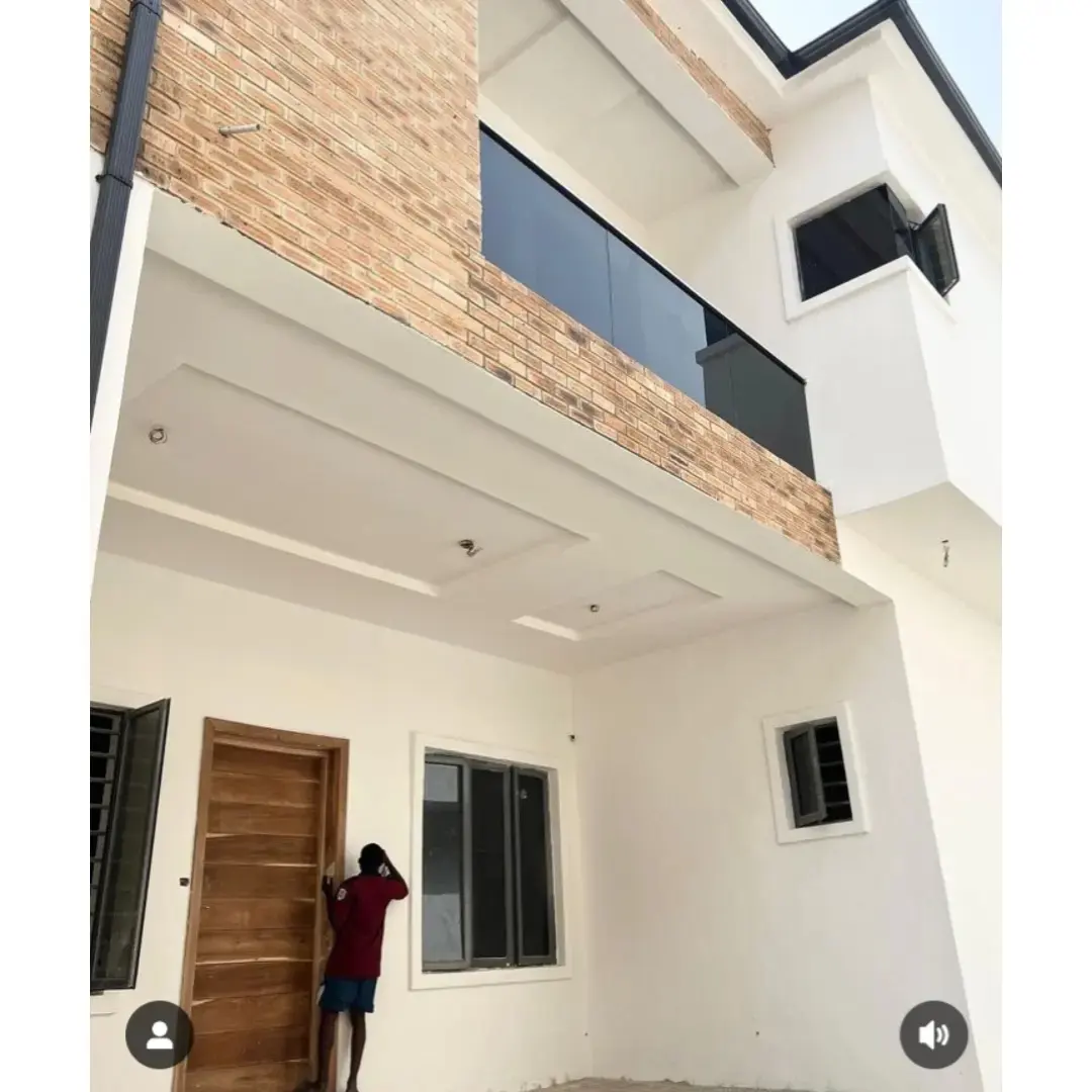 "Silence doings man" Nosa Rex hail Mike Godson as he purchases a new house (Photos)